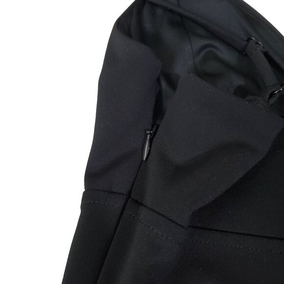 Express womens mini dress size XS/TP Black color adjustable straps lining - Picture 12 of 15